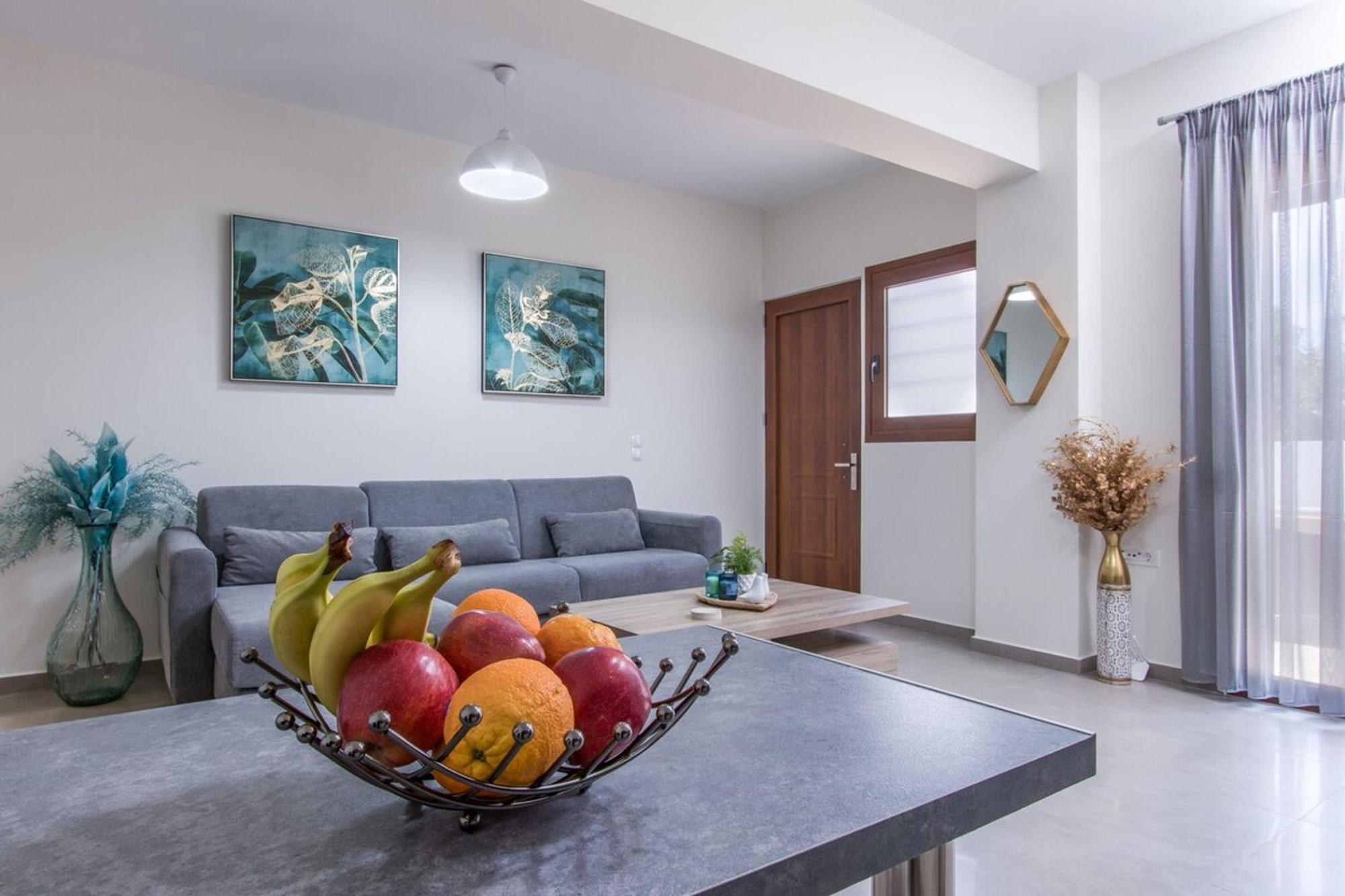 Luxury Katsoulakis Apartments In Countryside Alikianos Buitenkant foto
