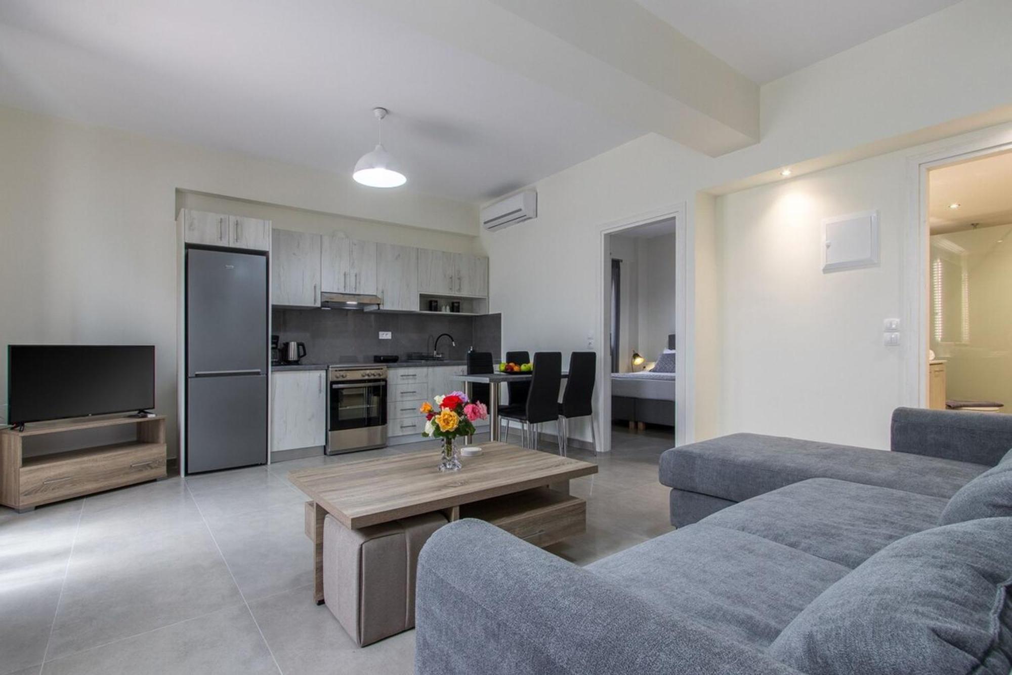 Luxury Katsoulakis Apartments In Countryside Alikianos Buitenkant foto